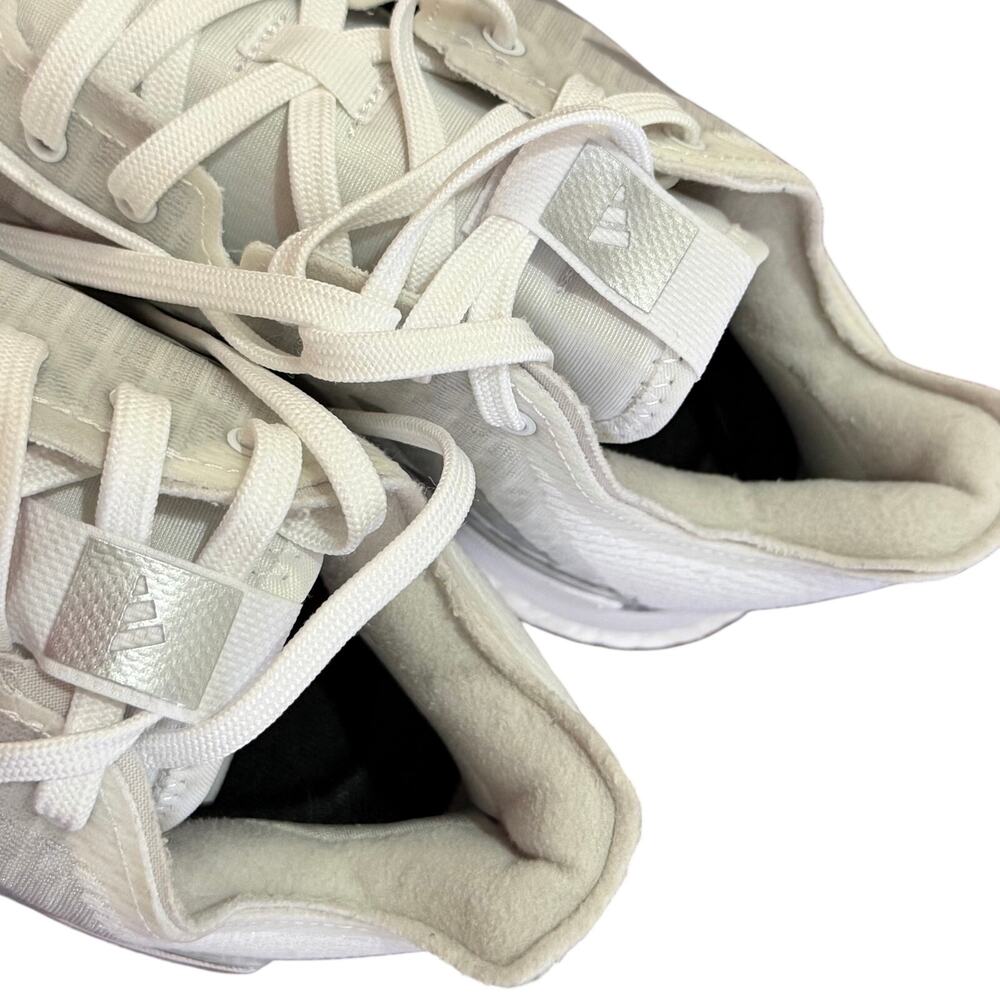 EUC Adidas Crazyflight performance indoor court shoes womens sz 8 Cloud white - Picture 7 of 9